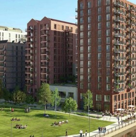 Apartment from a developer in the heart of East London, on the waterfront of the River Lea (006283)