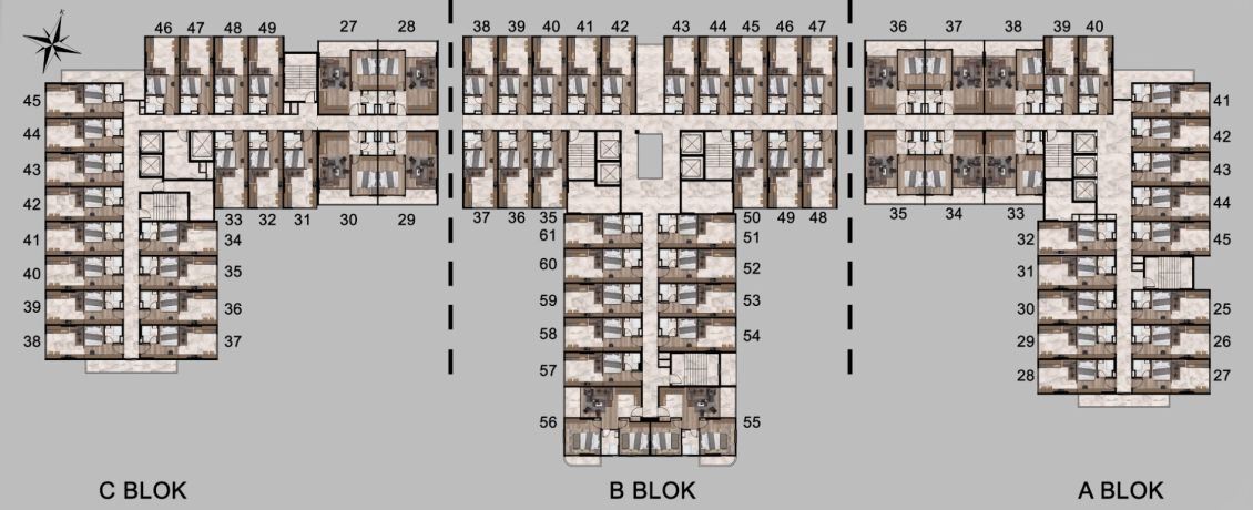Apartments, Turkey, Mersin (017165) - pictures 17