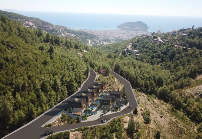 Вілли, Туреччина, Аланія, Тепе (002243) - фото 5