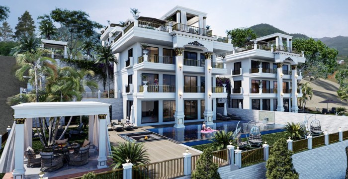 Villas, Turkey, Alanya, Тепе (007243) - pictures 16