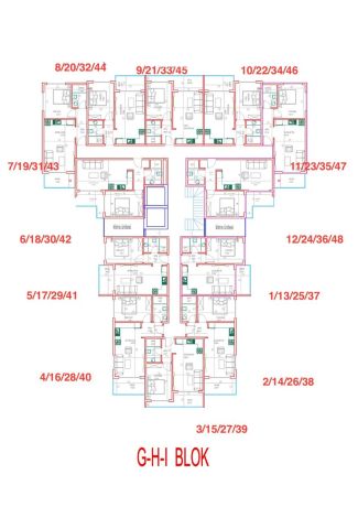 Apartments, Turkey, Alanya, Оба (001483) - pictures 16