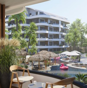 Квартиры в жилом комплексе в отличной инфраструктурой в районе Оба (002484)