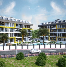 Квартиры в новом жилом комплексе для комфортной жизни в районе Кестель (003484)