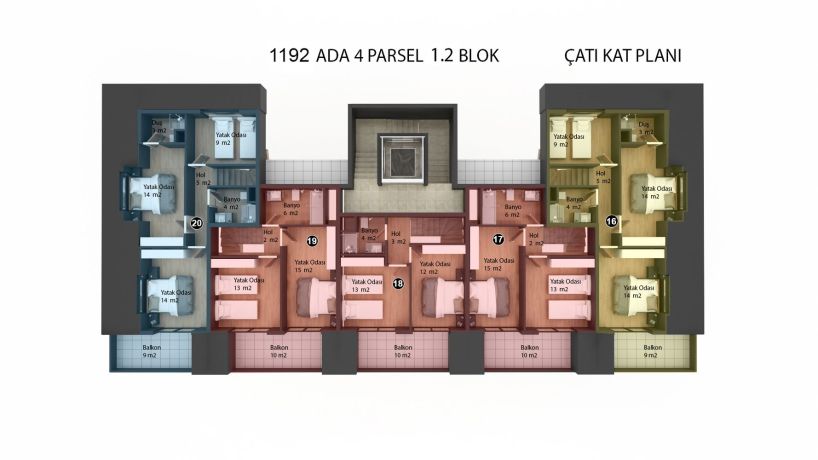 Квартиры, Турция, Алания, Кестель (003484) - фото 14