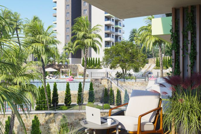 Apartments, Turkey, Alanya, Demirtash (004484) - pictures 14