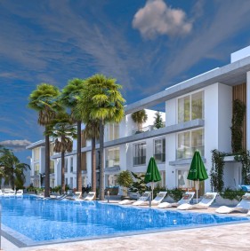 Апартаменти в шикарному житловому комплексі за 10 хвилин від м.Фамагуста (001105)