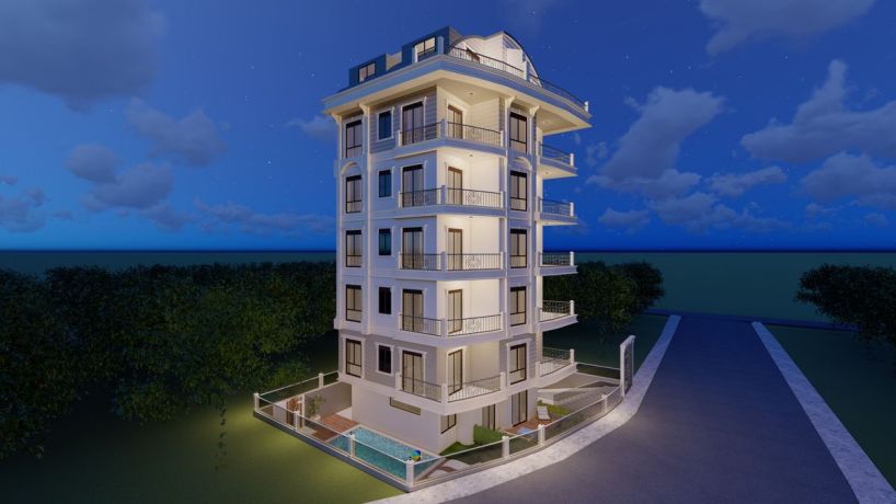 Квартири, Туреччина, Аланія, Аланія центр (01198) - фото 1