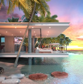  Найбільший на Кіпрі житловий проект на березі моря на узбережжі Татлісу (003194)