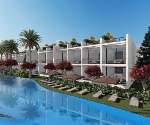 The largest seafront residential project in Cyprus on the coast of Tatlisu (003194)