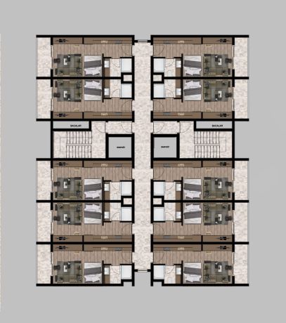 Квартиры, Турция, Мерсин (001271) - фото 22