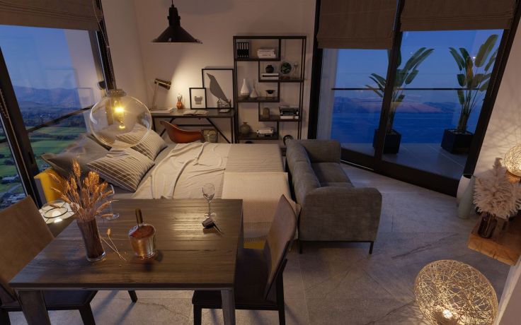 Apartments, Northen Cyprus, Guzelyurt (001272) - pictures 17