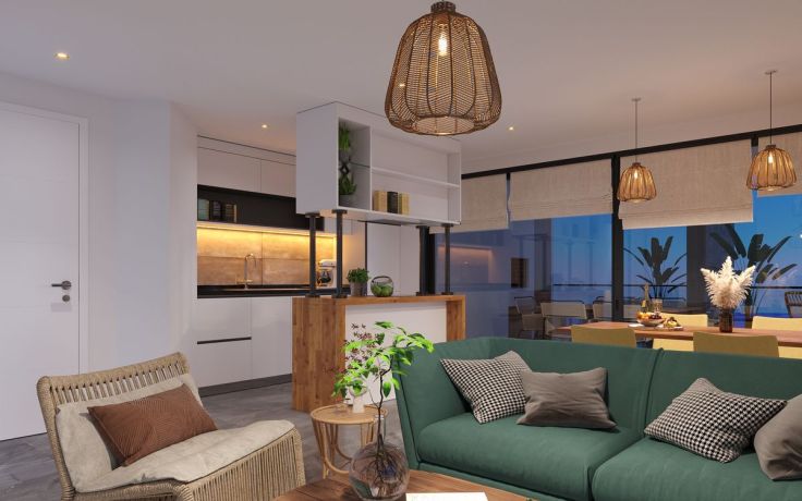 Квартиры, Северный Кипр, Гюзельюрт (003272) - фото 8