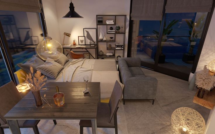 Квартиры, Северный Кипр, Гюзельюрт (003272) - фото 10