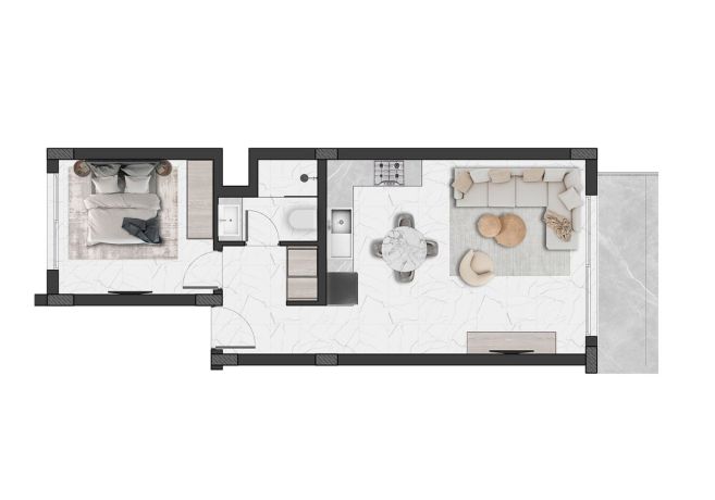 Apartments, Northen Cyprus, Kyrenia (003193) - pictures 20