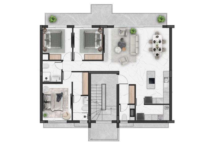 Apartments, Northen Cyprus, Kyrenia (003193) - pictures 24