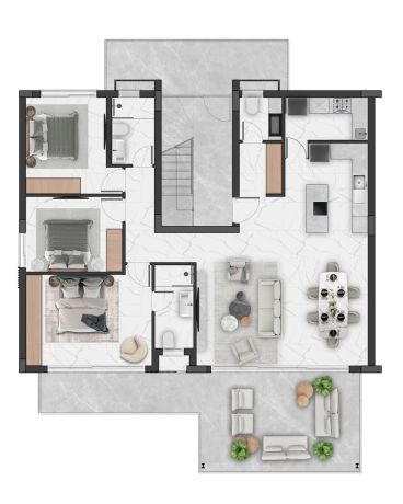 Apartments, Northen Cyprus, Kyrenia (003193) - pictures 19