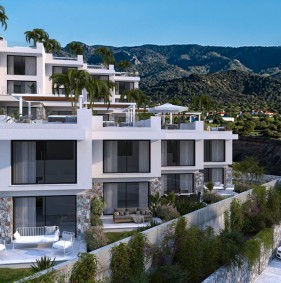 Проект с невероятным видом на море и горы, район Бахчели (008272)