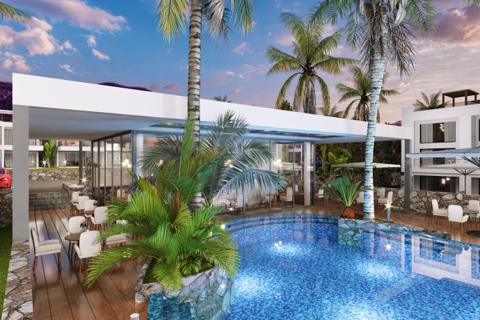 Квартиры, Северный Кипр, Эсентепе (012272) - фото 1