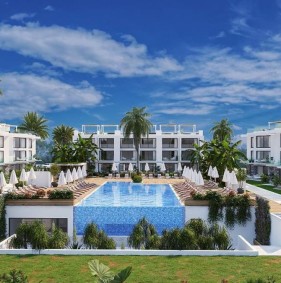 Апартаменты от застройщика в районе Татлытсу рядом с живописной лагуной (013272)