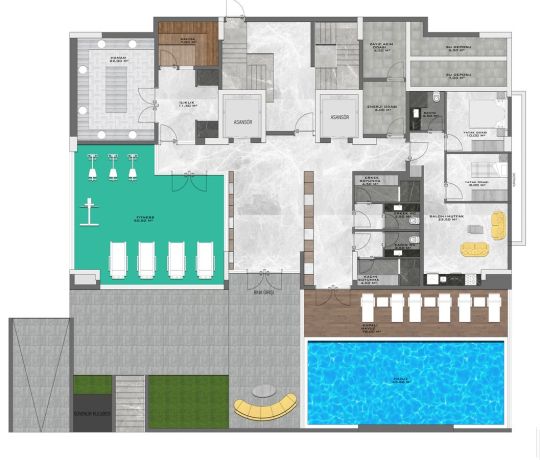 Apartments, Turkey, Alanya, Mahmutlar (007306) - pictures 12