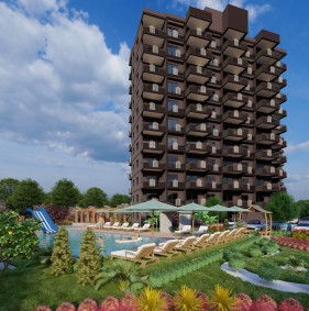 Квартиры 1+1, 2+1 от застройщика в районе Чешмеле, Мерсин (005271)