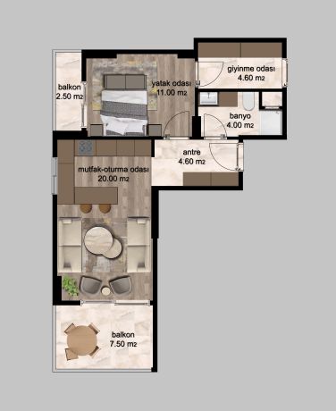 Apartments, Turkey, Mersin (008271) - pictures 23