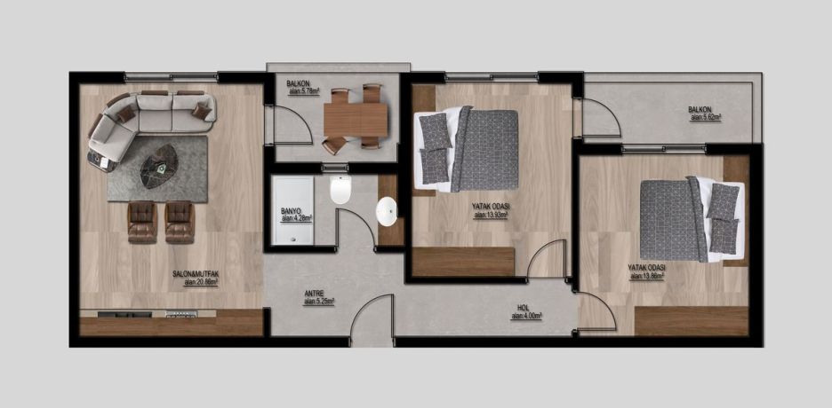 Apartments, Turkey, Mersin (009271) - pictures 24