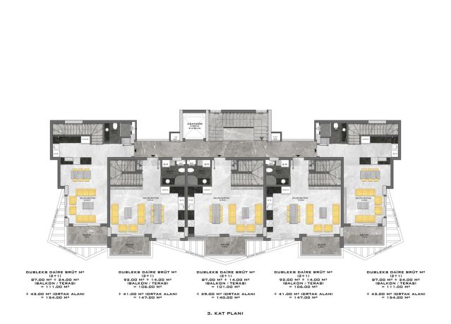 Квартиры, Турция, Алания, Оба (003276) - фото 23