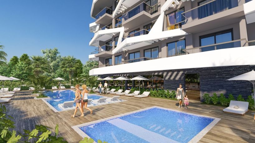 Квартиры, Турция, Алания, Оба (003276) - фото 2