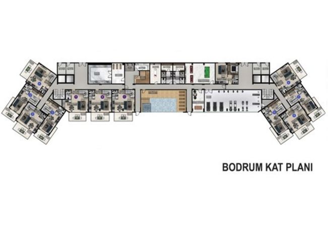 Квартиры, Турция, Алания, Оба (008252) - фото 36