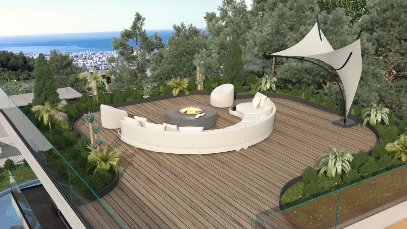 Виллы, Турция, Алания, Тепе (009252) - фото 12