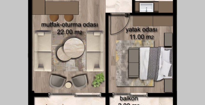 Apartments, Turkey, Mersin (011271) - pictures 17