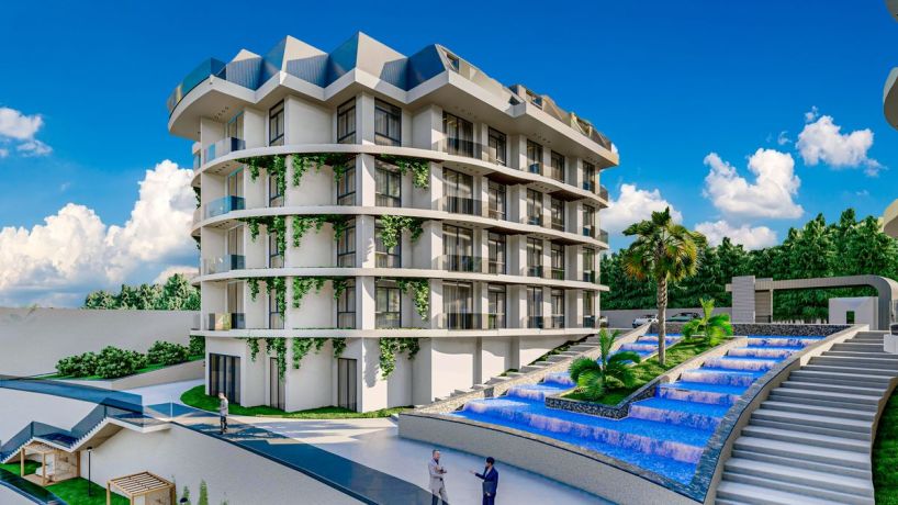 Квартиры, Турция, Алания, Каргыджак (02225) - фото 1