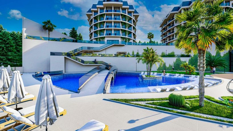 Квартиры, Турция, Алания, Каргыджак (02225) - фото 6