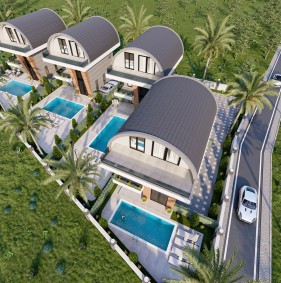 Уникальные виллы в комплексе от застройщика в районе Паяллар (037121)