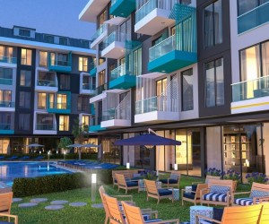 Apartment from an investor in a new residential complex in the center of Alanya, Cleopatra (15500)