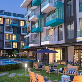 Комфортабельна квартира від інвестора в центрі Аланії, Клеопатра (15700)