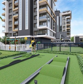 Квартира 1+1 від інвестора в сучасному житловому комплексі в районі Авсаллар (17100)