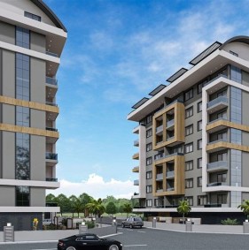 Відмінна інвесторська квартира в затишній резеденції в районі Авсаллар (17400)