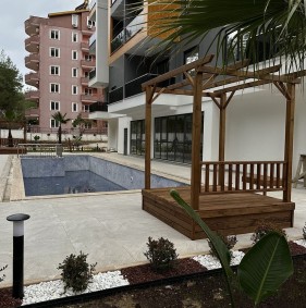 Простора квартира 2+1 від інвестора у сучасному житловому комплексі в районі Авсаллар (17600)