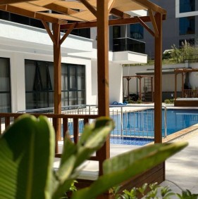 Просторная квартира 2+1 от инвестора в современном жилом комплексе в районе Авсаллар (17600)