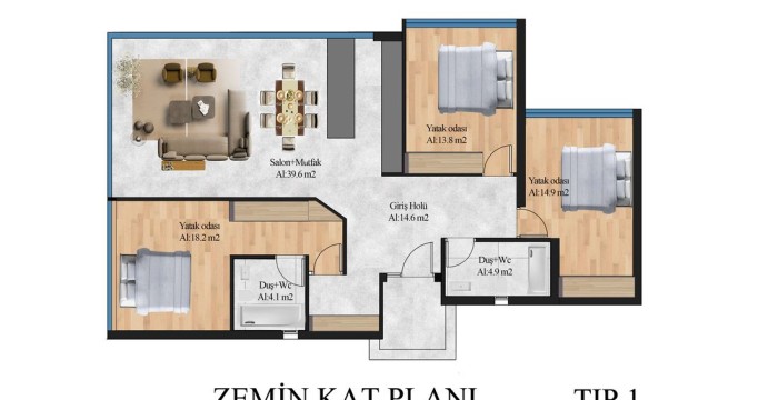 Apartments, North Cyprus, Esentepe (001284) - pictures 34