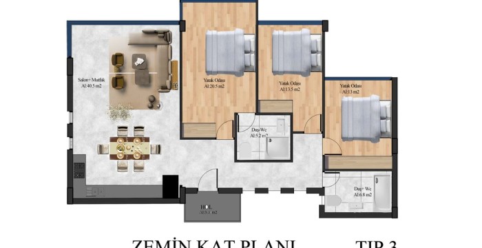 Apartments, North Cyprus, Esentepe (001284) - pictures 36