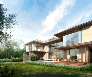Complex of luxury villas for investment and recreation 600 meters from the Thai beach of Bang Tao in Phuket (004290)