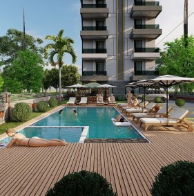 Apartment from investor 1+1 in the Avsallar area (18300)