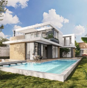 Luxury residential complex with villas for a comfortable life in Kyrenia (006300)