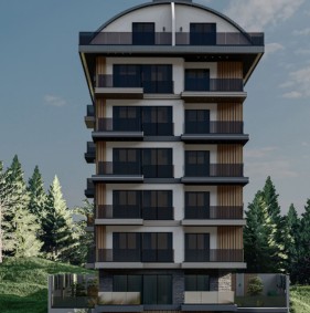 Квартиры в проекте премиум класса на первой береговой линии (01757)