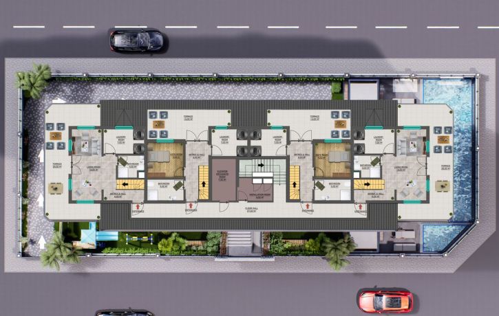 Apartments, Turkey, Alanya, Mahmutlar (008000) - pictures 8