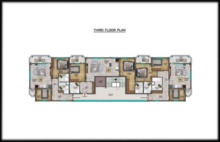 Apartments, Turkey, Alanya, Mahmutlar (008000) - pictures 12