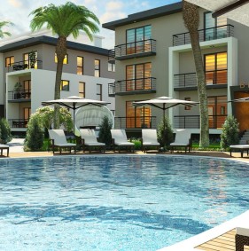 Apartments with magnificent sea views in Kyrenia area (002304)